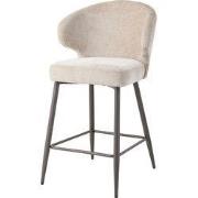 PTMD Ares Beige Bar Chair Aphrodite 3 Clay Leg