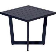 Garden Impressions Ivy bijzettafel - 47,5x47,5 cm - carbon black