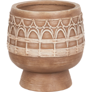 CICUTA - Bloempot - Lichtbruin - Magnesium