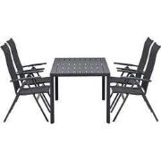 Garden Impressions Siena tuinset 5-delig verstelbaar - Kasper tuintafe...