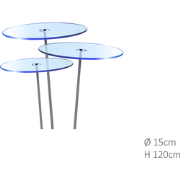 3 stuks! Zonnevangers Blauw medium 120x15 cm Cazador Del Sol