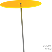 Zonnevanger 1 stuk Geel medium 120x15 cm Cazador Del Sol