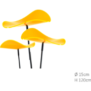 3 stuks! Zonnevangers Lucy Geel medium 120x15 cm Cazador Del Sol