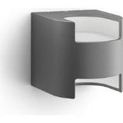 Grass muurlamp antraciet