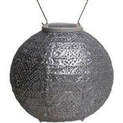Round dia. 20 cm Topaze zilver lampion