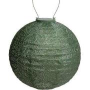 Round dia. 30 cm Folia salie groen lampion