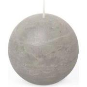 Bolkaars rustiek d8 cm lichtgrijs