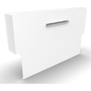 Cascadi Aluminium Watervalelement (op vijver) Lengte: 3000 Breedte: 25...