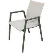 Genesee stapelstoel forest green off white