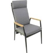 Lakeshore verstelbare dining stoel midnight grey