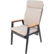 Masonville verstelbare dining stoel midnight grey forest green