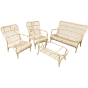 Tahiti loungeset light bamboo