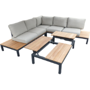 Memphis 4 stuks lounge set