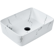 HOPI - Wastafel - Wit - 49 x 38 cm - Keramiek