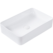 CHIVANA - Wastafel - Wit - 51 x 34 cm - Keramiek