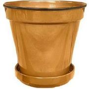 Upcycle schotel Koning geel M 12x2,5cm