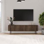 Modern TV Meubel Walnootlook Melamine 160 cm Herman