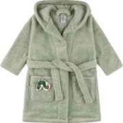 Rupsje Nooitgenoeg, 2022 unisex kinder badjasje groen, 62/68