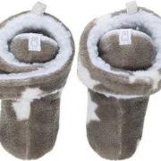 Nijntje, baby slofjes - Antislip Fleece Grijs 74/80