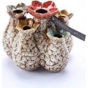 Villa Pottery  Creme bloemenvaas Flowerfield  20,5 x 15 x 18