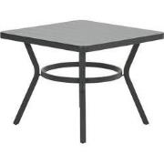 Garden Impressions Douglas dining tuintafel - 90x90 cm - carbon black