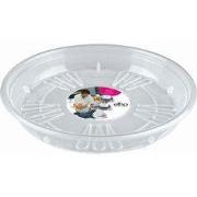 3 stuks - Elho Uni-schotel rond 25cm transparant