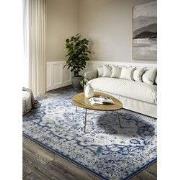Villeroy & Boch - laagpolig vintage vloerkleed Gabrielle - Creme / Bla...