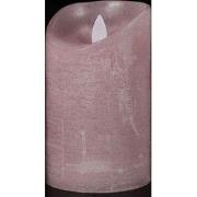 4 stuks - Batterijverlichting kaars wax rustiek bewegende vlam 7,5x12,...