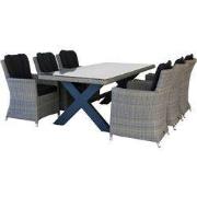 Diningset San Vito Tuscany Taupe