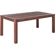 TUSCANIA  - Tuintafel - Donkerbruin - 100 x 180 cm - Eucalyptushout