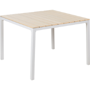 PRATO - Tuintafel - Lichthout - 95 x 95 cm - Kunsthout