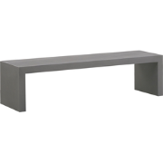 TARANTO  - Tuinbank - U-vorm - Grijs - Vezelcement