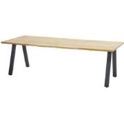 Taste Ambassador diningtafel Teak Antracite 240 x 100 cm