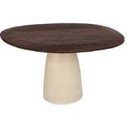 Brix - Eetkamertafel - Brix Marron 140 cm - Beige