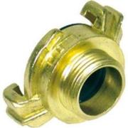 GK-snelkoppeling met aansluiting uitwendige draad 3/4' messing