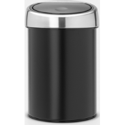 Touch Bin afvalemmer, 3 liter, kunststof binnenemmer - Matt Black