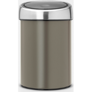 Touch Bin afvalemmer, 3 liter, kunststof binnenemmer - Platinum
