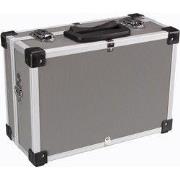 Aluminium gereedschapskoffer 320 x 230 x 155 mm grijs