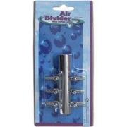 Air Divider With Switch 6-way 4/6 mm vijveraccesoires