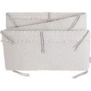 Baby's Only Bed/boxbumper Happiness - Urban Taupe/Ecru - 30x180 cm