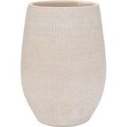 HS Potterie Vaas Beige Miami - H30