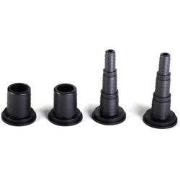 2x invoertule 25/32/40 mm met 2x uitvoertule 32/40 mm