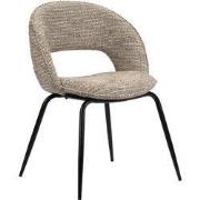 Rainbow Chair Coco (set van 2) - Beige - 58 x  x 58 - Stof (zitting), ...