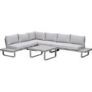 Garden Impressions Diego loungeset 5-delig - taupe - valley sand