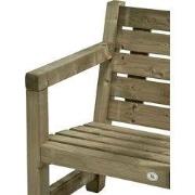 Loungestoel bestemd voor hoekelement