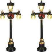 Lantaarn 2 stuks battery operated l4,5xb2xh10,5cm