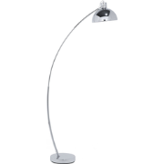 DINTEL  - Staande lamp - Zilver - Metaal