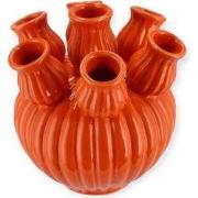 Amsterdam orange tulip vase 16x15 cm