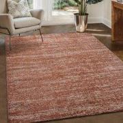 Relax Oslo - Laagpolig Effen Vloerkleed - Modern Tapijt - Terra Oranje...