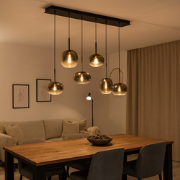 Moderne Highlight Bellini Industriële E27 Hanglamp – Goud